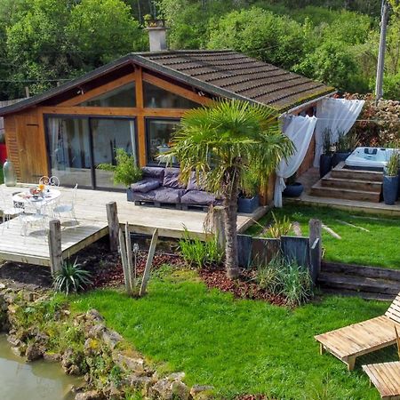 Kaebane 85, Lodge Avec Spa Au Bord De L'Eau Prouilly Kültér fotó